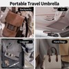 ZDSSM Compact Travel Umbrella Inverted Reverse Umbrellas for Rain &