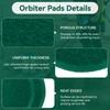 Cleaning Orbiter Pads 437.056 for Oreck 550MC Orbiter Floor Machine,