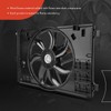 A-Premium Engine Radiator Cooling Fan Assembly with Brushless Motor Compatible