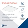 Lithonia Lighting CPANL 2x2 LED Flat Panel Light, 2 ft.