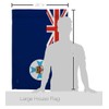 Americana Home & Garden States of Australia Queensland House Flag-Eagle