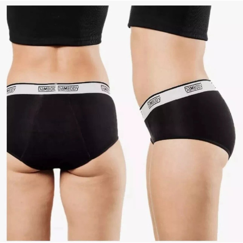 Bambody period Hipster Underwear 3 Pack Brand New Size 5