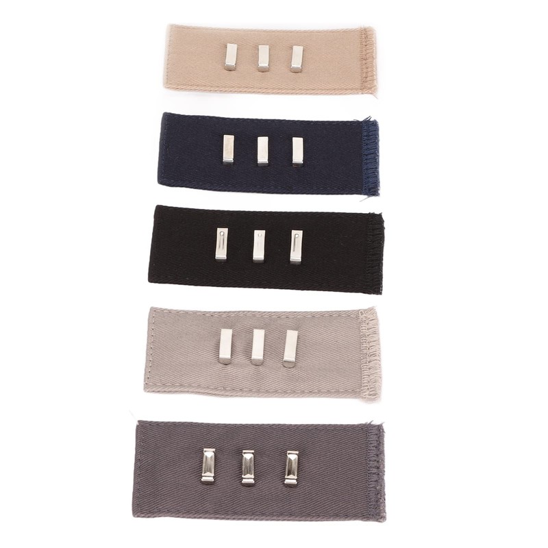 Extensor de Botones para Pantalones de 5 Piezas, Juego de