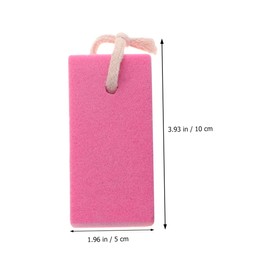 Baluue 6pcs Pumice Stone for Feet Callus Exfoliator Foot Scrub Bath Dead Skin Remover Random Color