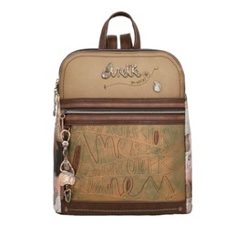 Anekke 3 Compartments Multi Compartment Large Capacity Backpack 28/31/11 cm Accessories and Accessories for Women Multicolor, multi-coloured