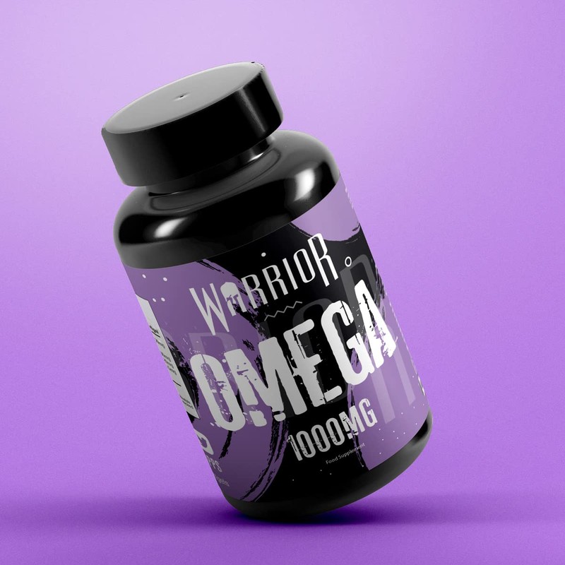 Warrior Warrior Omega Fish Oils 1000mg - 60 Softgel Capsules