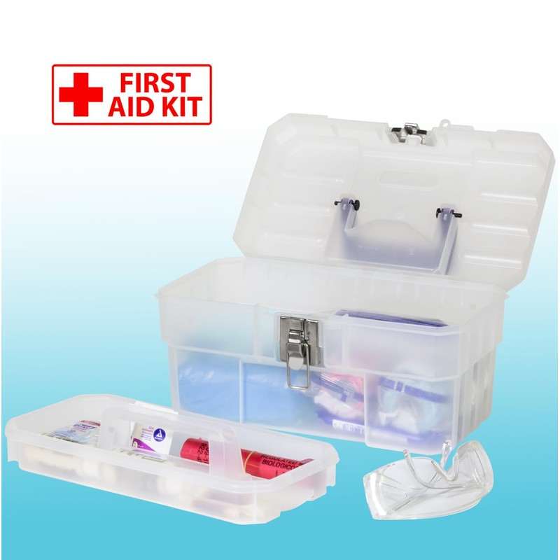 Akro-Mils 09514CFT ProBox 14-Inch Plastic Art Supply, Craft or Medical