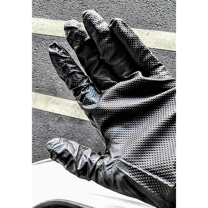 [PHPTHIK] Nitrile Gloves, Disposable Mechanic Gloves, 50 Pieces, 0.01 inch