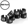 Discount Sizing Black Plastic Hanger Size Clips - 800 Count,