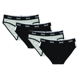 Everlast Women's 4 PK Bikini Briefs COM B Size XL