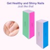 4 Way Nail Buffer Block (4 Pcs), Nail Shine Buffers