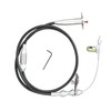 Lokar CC-1600U Black Housing Cruise Control Cable