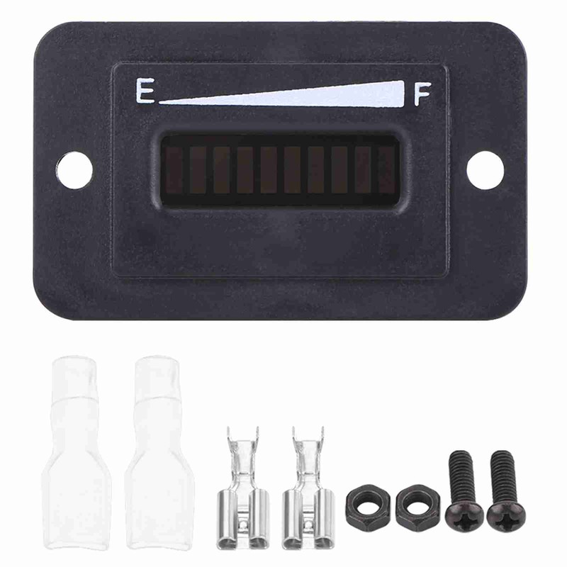 48V LED Digital Battery Indicator Meter Gauge for Golf Cart