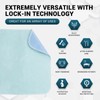 MED PRIDE Washable Reusable Bed Pads for Incontinence Adults Women