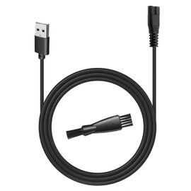 uijino 5V USB Charging Cord Replacement HOLDOG Clippers Charger Cord Holdog Dog Clippers Charger, 5V Charger for Holdog 3-Speed Pet Grooming Clippers, 1 Cleaning Brush, 3.3ft Power Cord