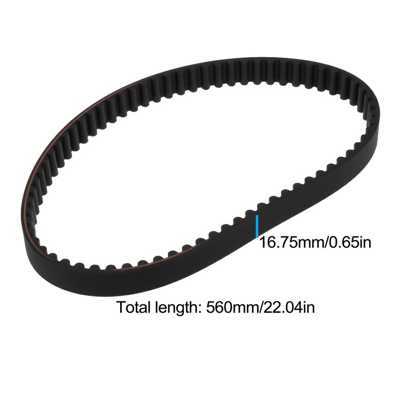 Be In Your Mind 560-8M Antriebsriemen Kompatibel mit Sur-Ron Light