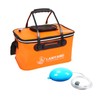 Foldable Fish Bucket with Oxygenation Machine 6 Gal Multi-Functional EVA