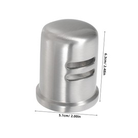 Operitacx Dishwasher Air Gap Cover: Noise Reduction Vent Cap - for Kitchen Sink - Easy to Clean and Replace for Home/Hotel