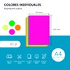 Colourful Paper A4 80 g for Printers & Crafts, Coloured