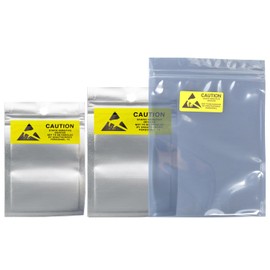 ESD Bags,Anti Static Bags,36Pcs Mixed Sizes(3.15 * 5.1/3.94 * 5.9/5.9 * 7.87) inches Translucent Antistatic Bag with Labels for SSD,HDD Varieties of Electronic Device Hand Drive