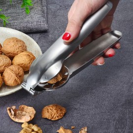 Nutcracker Chestnut Clip, Stainless Steel Walnut Opener Pliers,Stainless Steel Chestnut Opener and Cutter for Christmas and Holiday Cooking