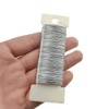 HAHIYO 26Gauge Silver Wire - 1 Roll, 38 Yards (115