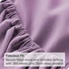 Bare Home Fitted Bottom Sheet Double - Premium 1800 Ultra-Soft