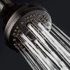 AquaDance Oil Rubbed Bronze High Pressure 6-Setting Spiral Shower Head