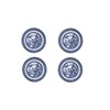 Churchill Blue Willow Dinner Plate 10", Set Of 4, Made