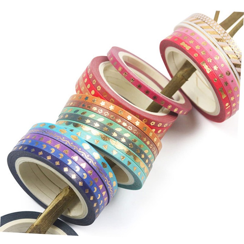 CORHAD 24pcs Decorative Tape Washi Paper Scrapbooking for Boys and