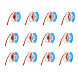 12 Pieces Solder Wicks Desoldering Wick Solder Braid Wire Electrical Tin Remover (Blue 2.5mm)