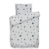 Leonado Vicenti Warm Winter Bed Linen Set Christmas Tree Green