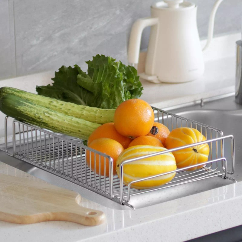 Nineware Expandable in-Sink Dish Drying Rack, Adjustable Space Saving Organizer