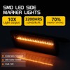 Smoked Lens Amber LED for 1974 1975 1976 1977 1978