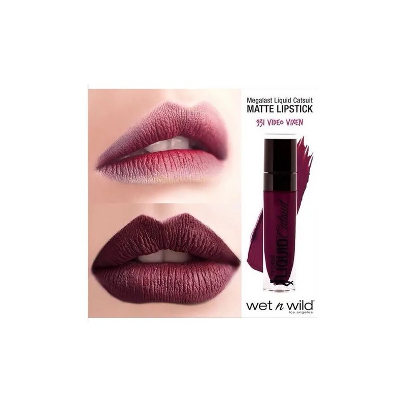 Labial Liquid Catsuit Matte Lipstick Megalast Wet N Wild Acabado