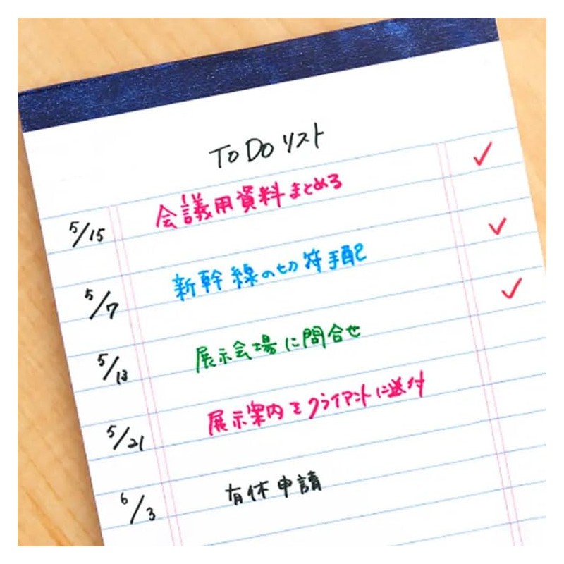 【青10本セット】ぺんてる サインペン 水性 青 XS520-CD + オリジナルロゴ入りシールつき