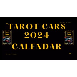 Unbranded Tarot Cars   2024 Calendar Only