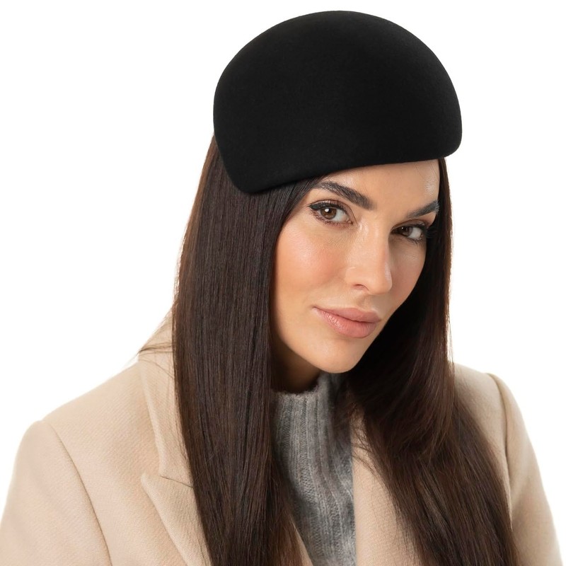 Seeberger Claudette Women's Felt Hat, blue