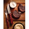Tramontina Jumbo Steakbesteck, Set 4-teilig, mit 2 Steakmessern und 2