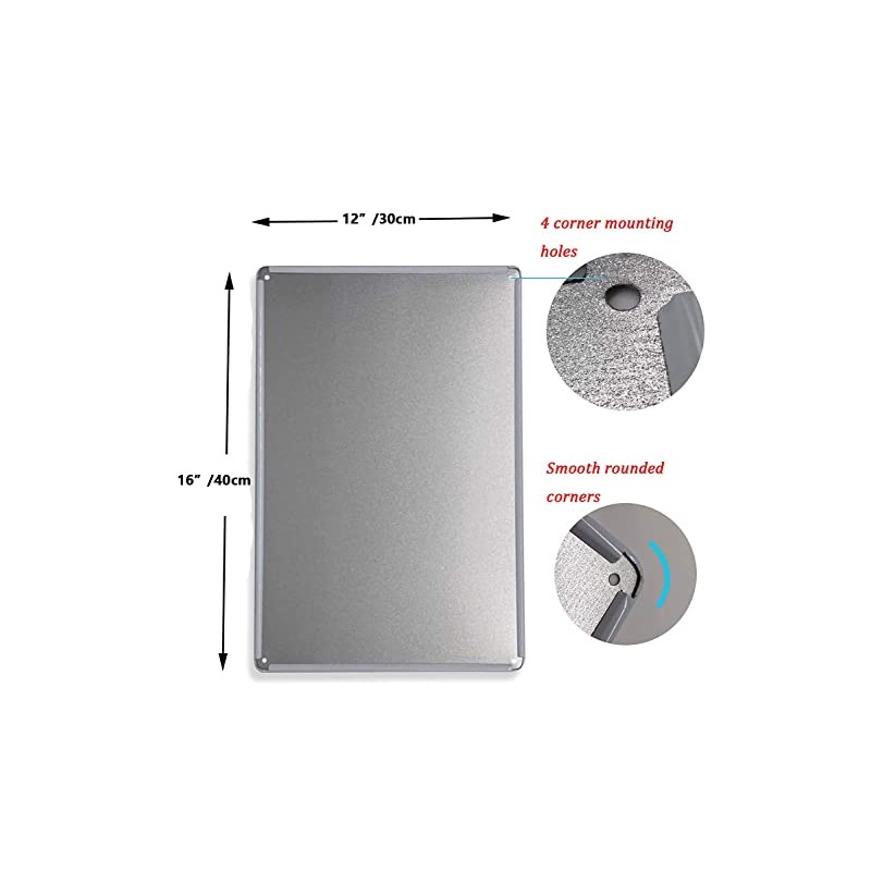 Sorry Closed For Lunch Back At Sign Metal Tin Sign