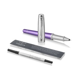PARKER Urban Rollerball Pen, Premium Violet with Fine Point Black Ink Refill (1931622)