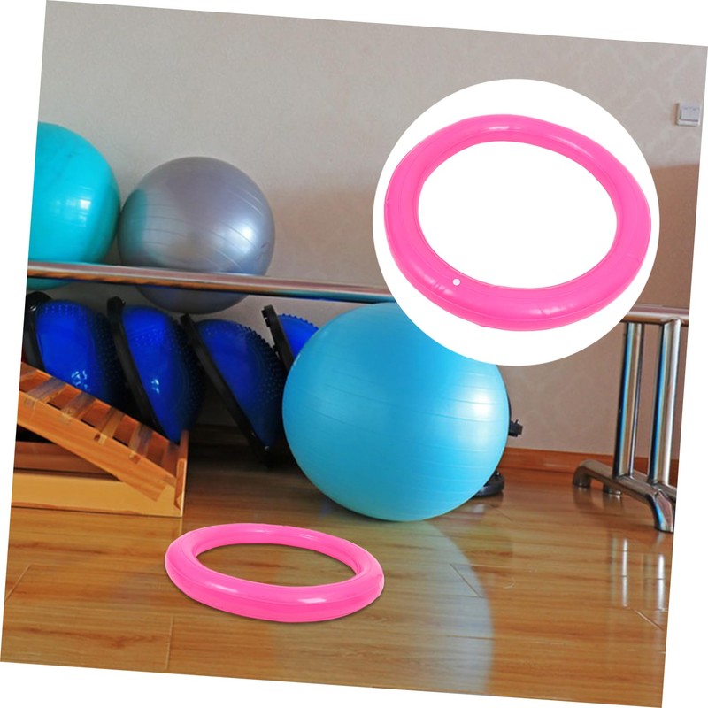 Gatuida Fitness Ball Display Holder PVC Yoga Ball Base Fixed
