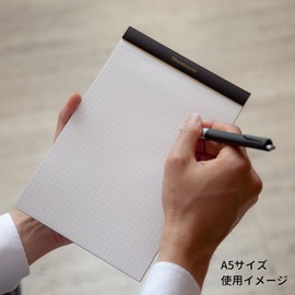 マルマン ノートパッド ニーモシネ A4 方眼罫 N187A ブラック