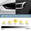Car Headlight Tint Film 30x120cm,Waterproof UV Resistant Vinyl Headlight Tint,Smoke