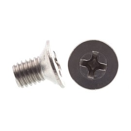 Prime-Line 9121306 Machine Screws, Metric, Flat Head, Phillips Drive, M5-0.8 X 8MM, Grade A2-70 Stainless Steel, 10-Pack