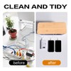 QOEOTUY Cable Box Cable Organiser Storage: Cable Management Box with