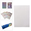 50 Sheets Holographic Cold Laminate Sheet Cuttable Waterproof Scratch Resistant