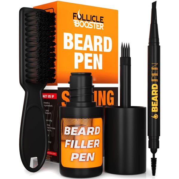 FOLLICLE BOOSTER FOLLICLE BOOSTER Beard Pen Filler Styling Kit for