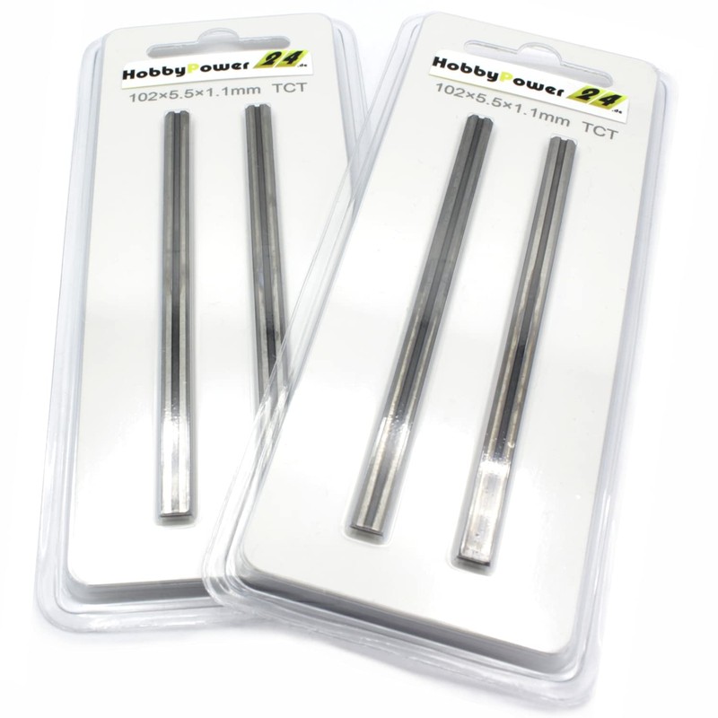 4 x Carbide Planer Blades Reversible Blades for Planer Electric