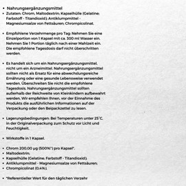 Chromium - 90 caps